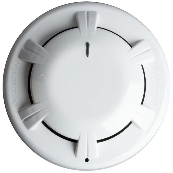 Optical Smoke Detector w/Base, Fireboy-Xintex, Mfr#: OMSD-01-DB-R